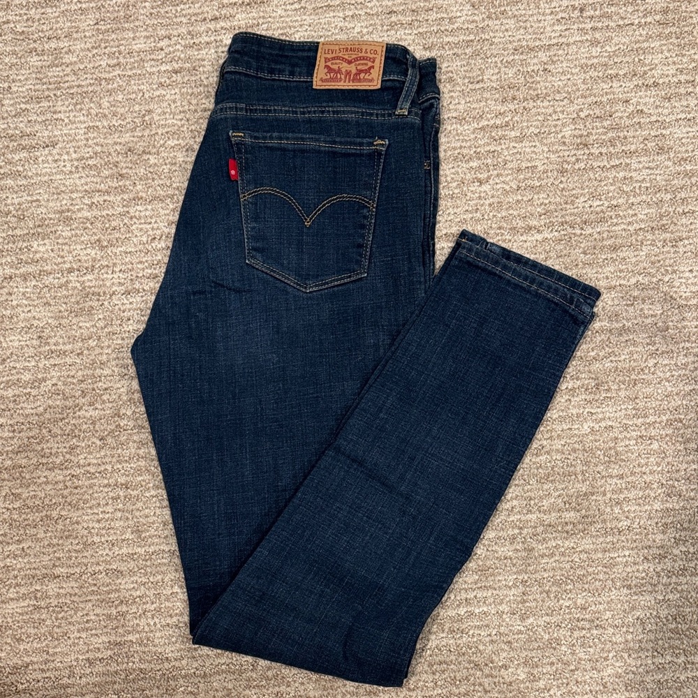 Levi's 711 skinny Indigo Denim Pants